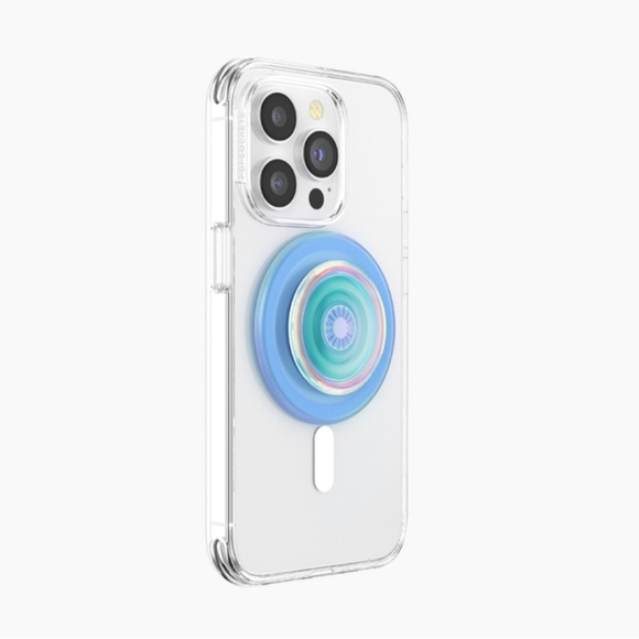 Popsocket - Round Opalescent Blue MAGSAFE PopGrip - Picture 8 of 9